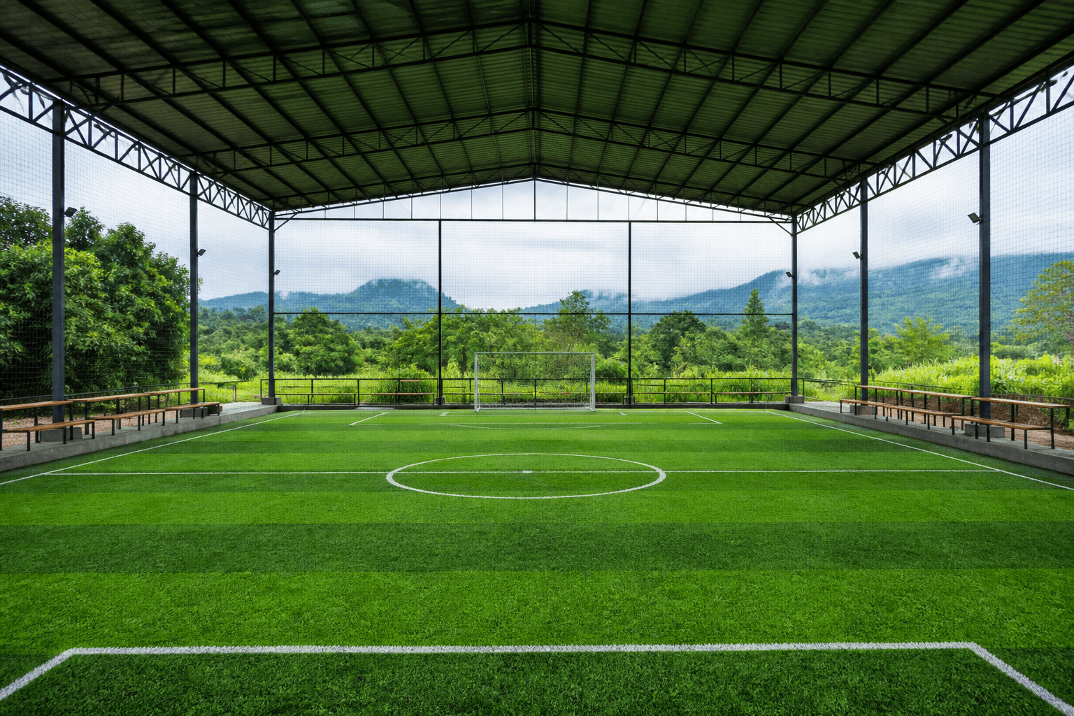 Thoubal Covered Turf